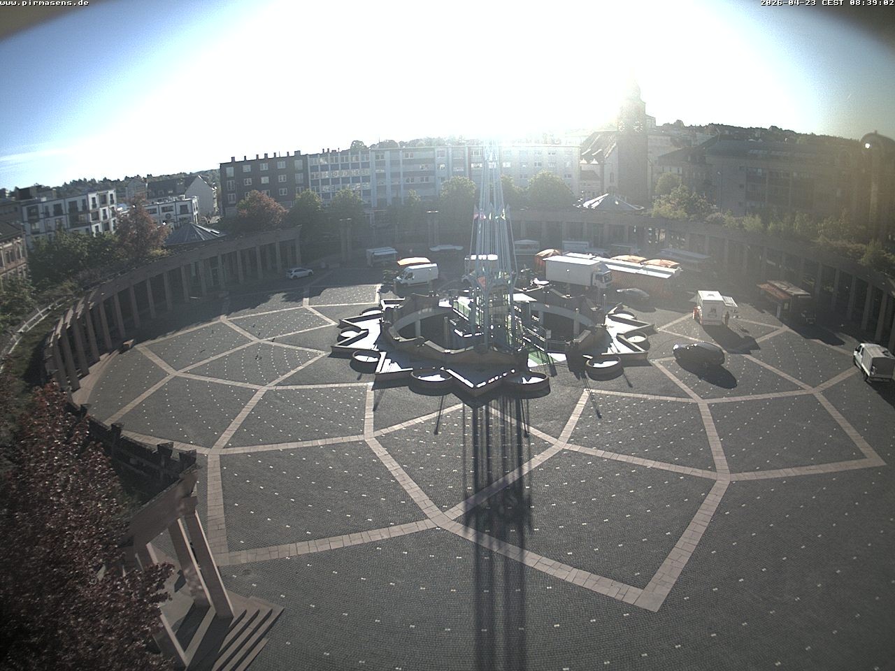 Archiv Foto Webcam Blick auf Exerzierplatz in Pirmasens (Rheinland-Pfalz)