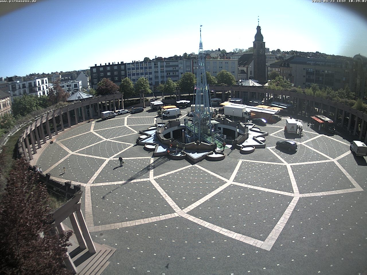 Archiv Foto Webcam Blick auf Exerzierplatz in Pirmasens (Rheinland-Pfalz)