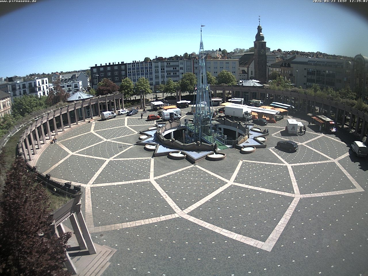 Archiv Foto Webcam Blick auf Exerzierplatz in Pirmasens (Rheinland-Pfalz)