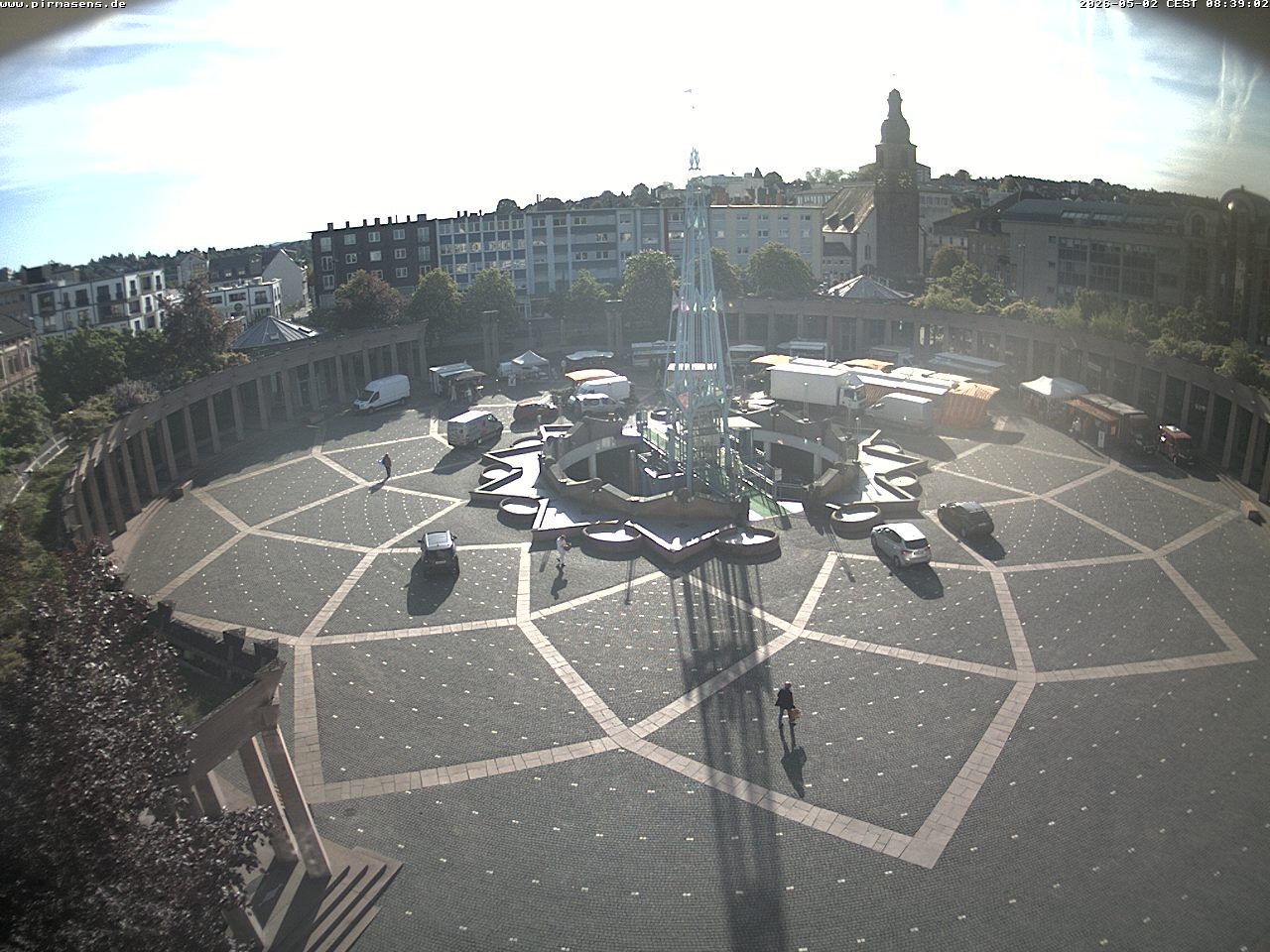Archiv Foto Webcam Blick auf Exerzierplatz in Pirmasens (Rheinland-Pfalz)