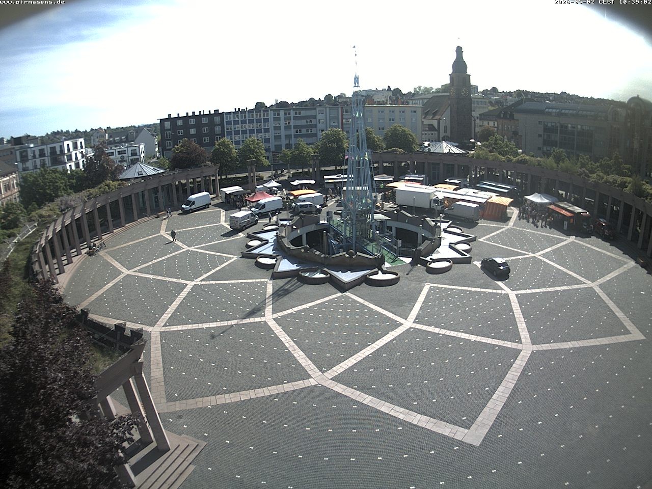 Archiv Foto Webcam Blick auf Exerzierplatz in Pirmasens (Rheinland-Pfalz)