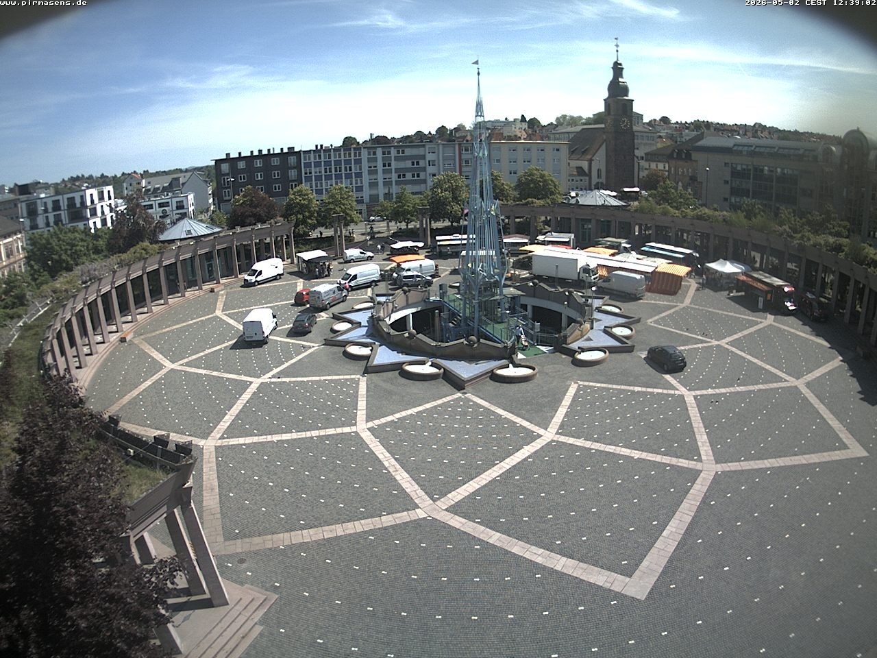 Archiv Foto Webcam Blick auf Exerzierplatz in Pirmasens (Rheinland-Pfalz)