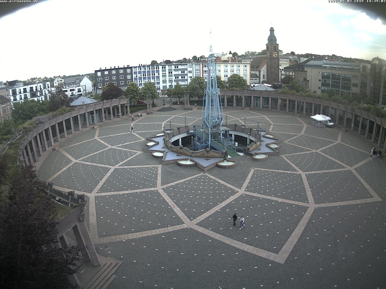 Archiv Foto Webcam Blick auf Exerzierplatz in Pirmasens (Rheinland-Pfalz)