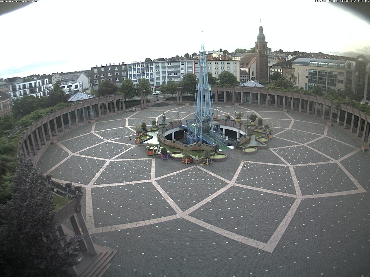 Archiv Foto Webcam Blick auf Exerzierplatz in Pirmasens (Rheinland-Pfalz)