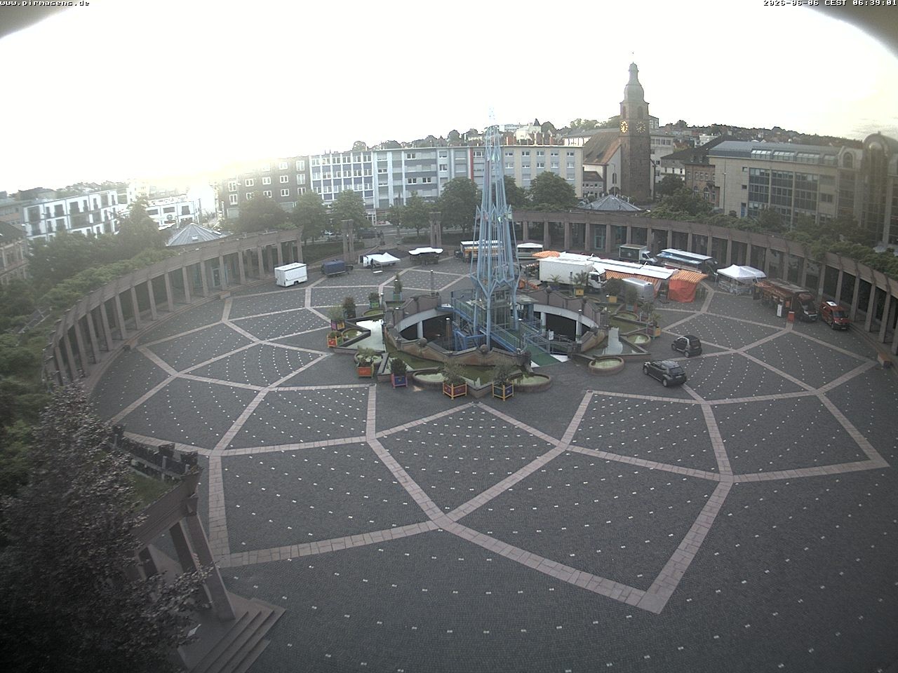 Archiv Foto Webcam Blick auf Exerzierplatz in Pirmasens (Rheinland-Pfalz)