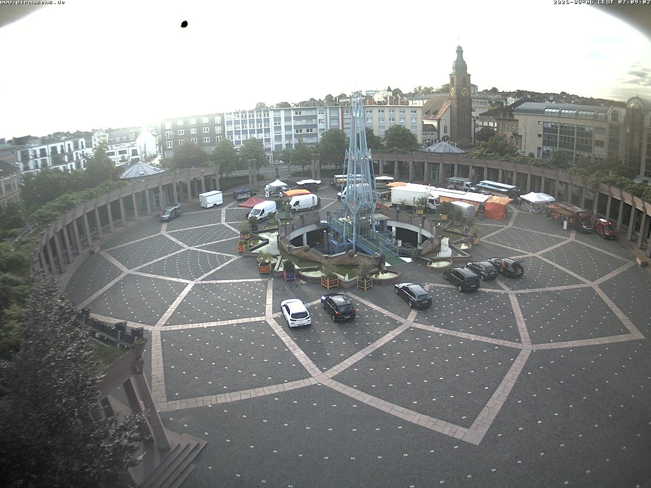 Archiv Foto Webcam Blick auf Exerzierplatz in Pirmasens (Rheinland-Pfalz)