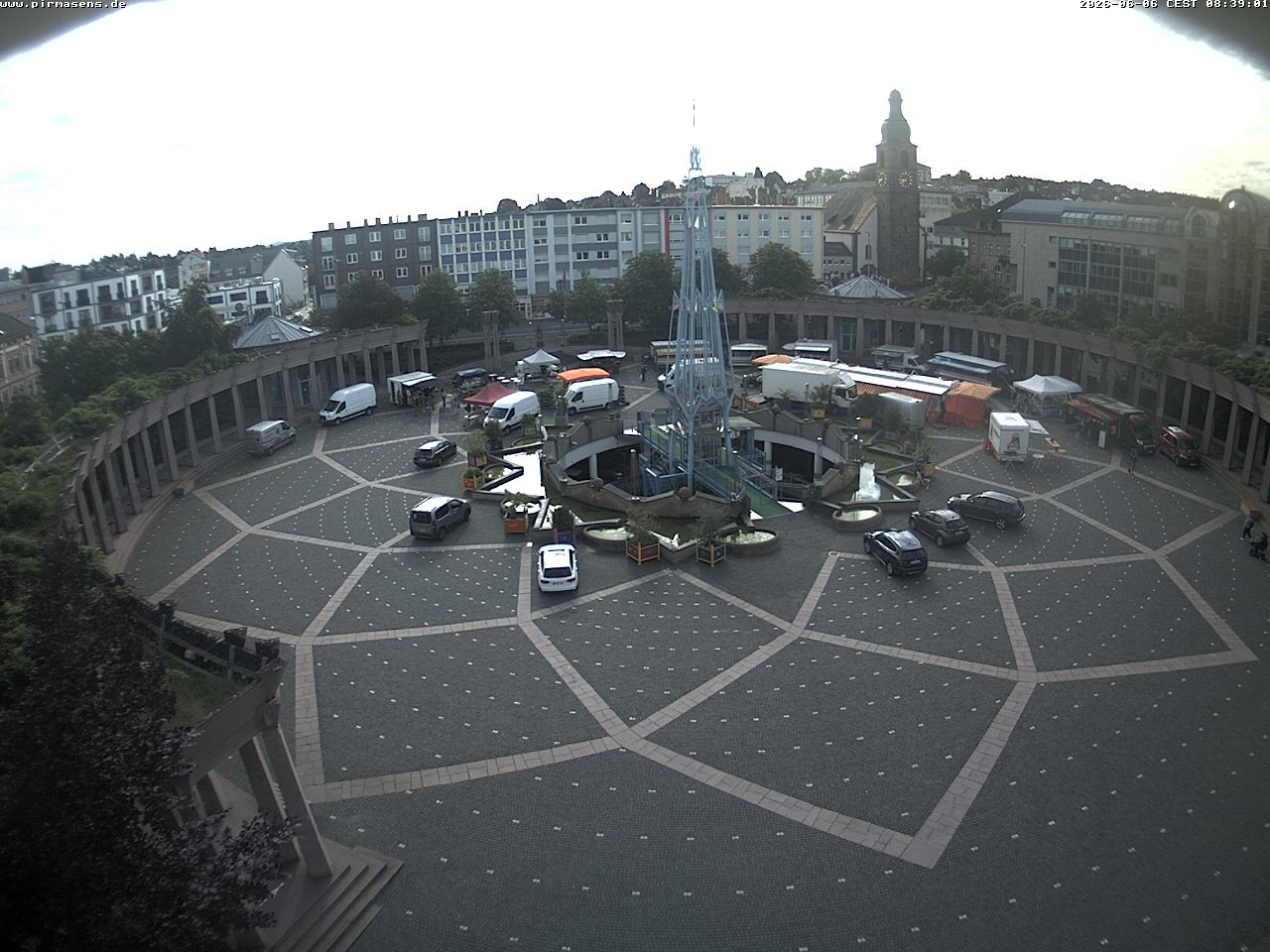 Archiv Foto Webcam Blick auf Exerzierplatz in Pirmasens (Rheinland-Pfalz)