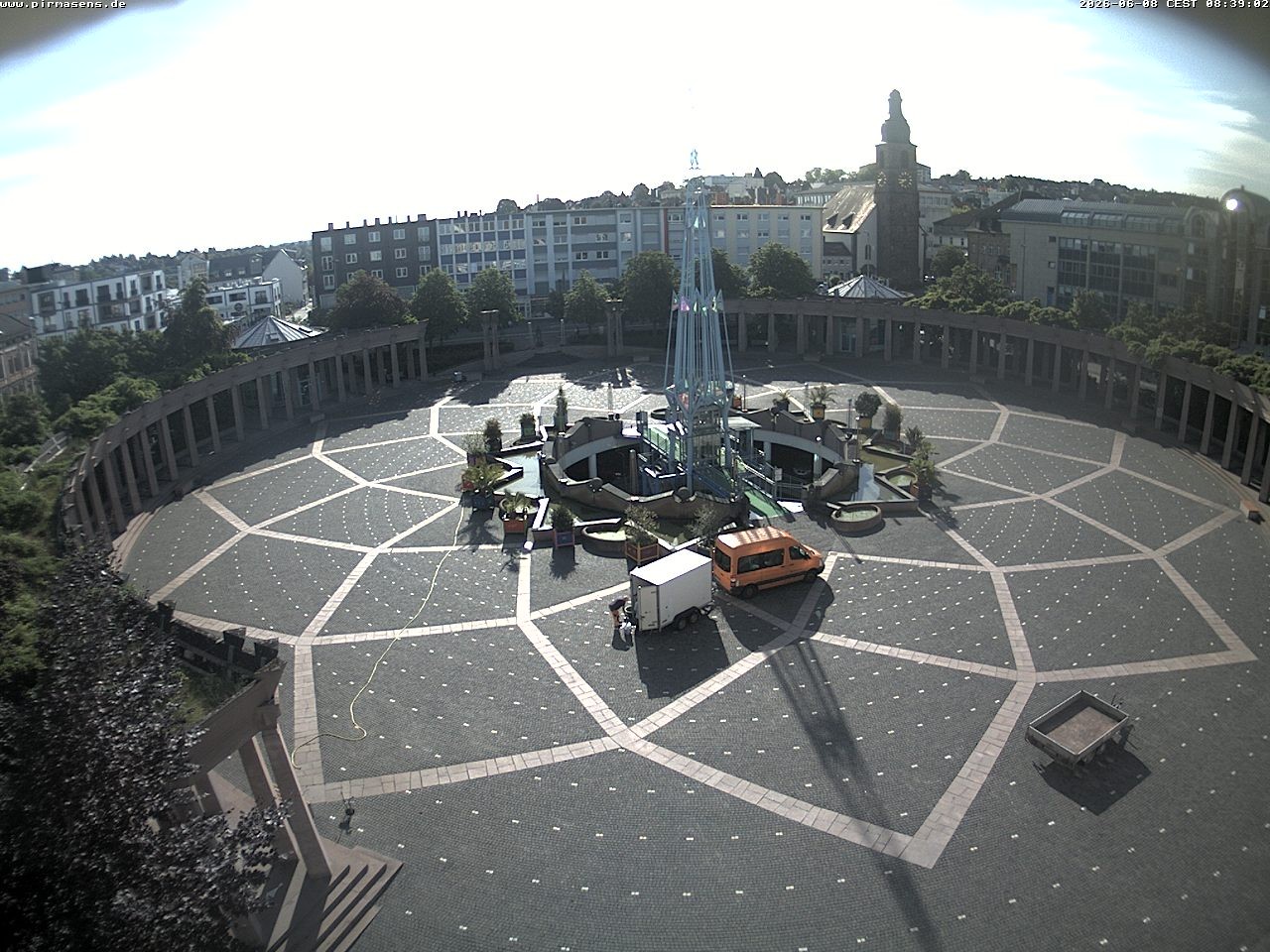 Archiv Foto Webcam Blick auf Exerzierplatz in Pirmasens (Rheinland-Pfalz)