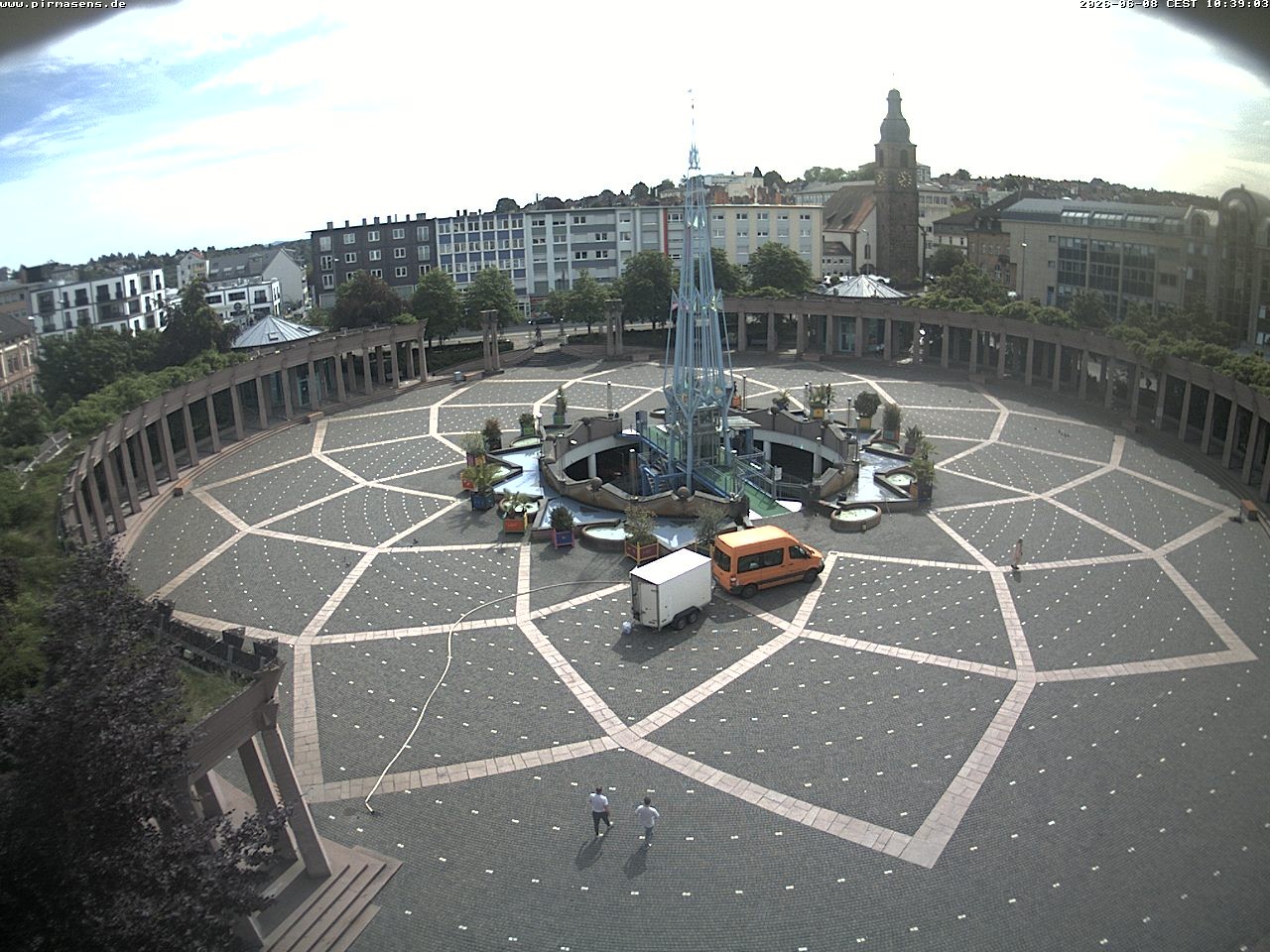 Archiv Foto Webcam Blick auf Exerzierplatz in Pirmasens (Rheinland-Pfalz)
