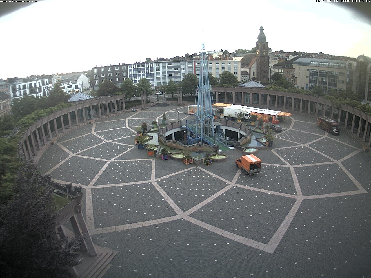 Archiv Foto Webcam Blick auf Exerzierplatz in Pirmasens (Rheinland-Pfalz)