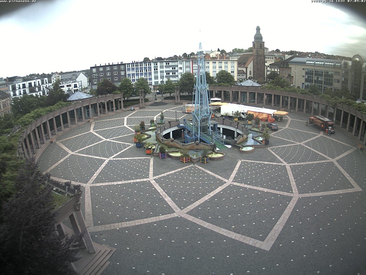 Archiv Foto Webcam Blick auf Exerzierplatz in Pirmasens (Rheinland-Pfalz)