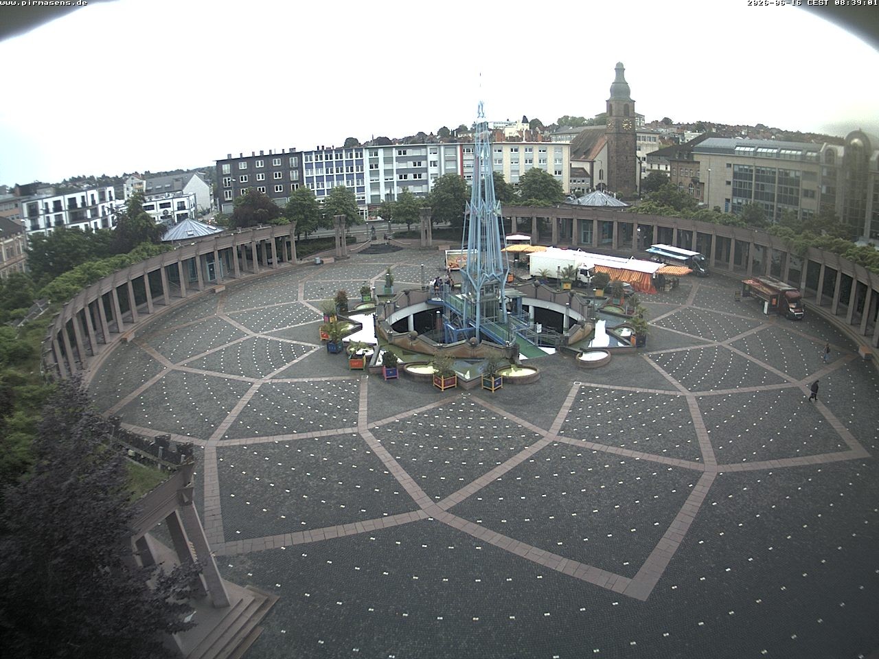 Archiv Foto Webcam Blick auf Exerzierplatz in Pirmasens (Rheinland-Pfalz)