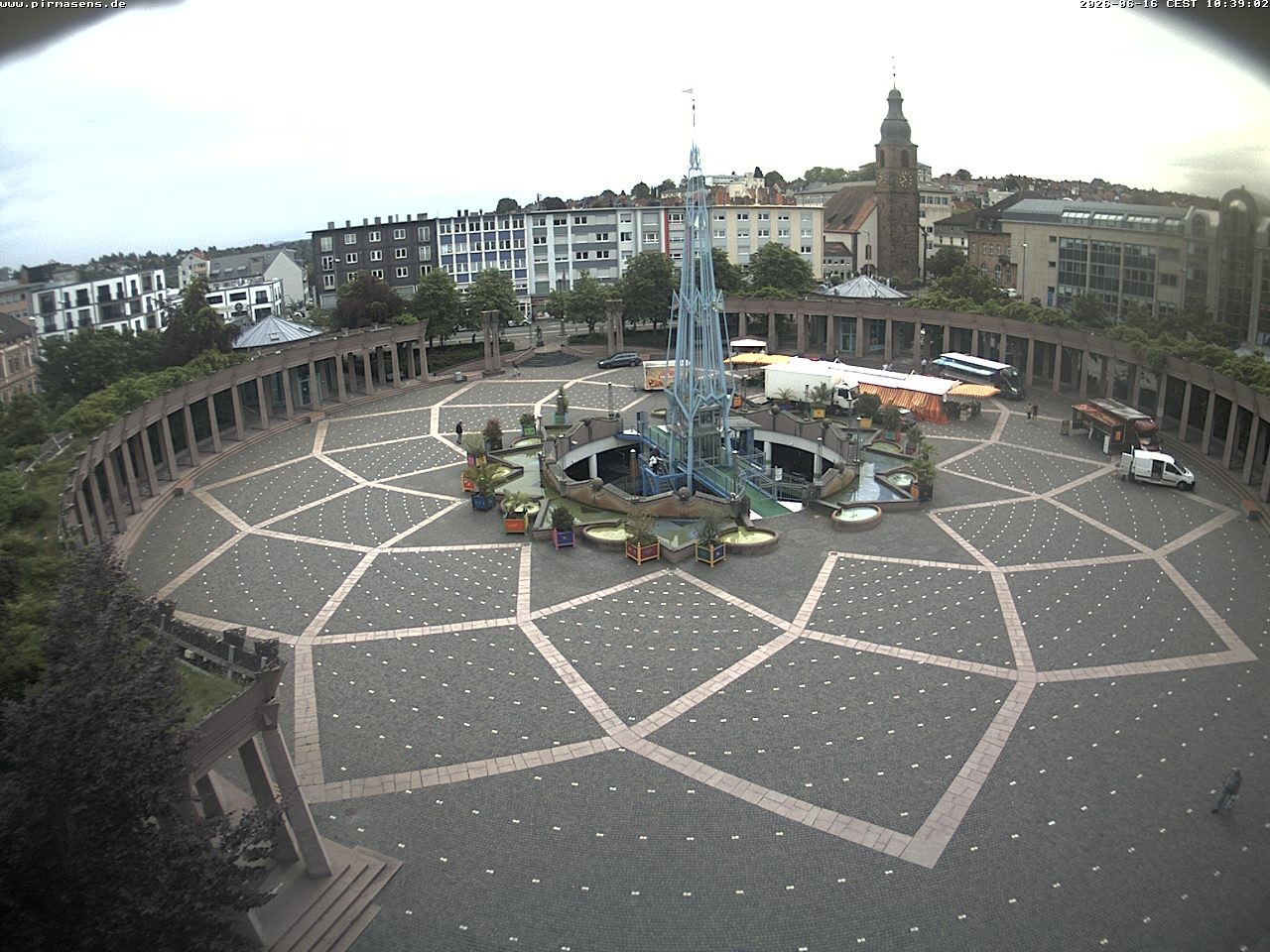 Archiv Foto Webcam Blick auf Exerzierplatz in Pirmasens (Rheinland-Pfalz)