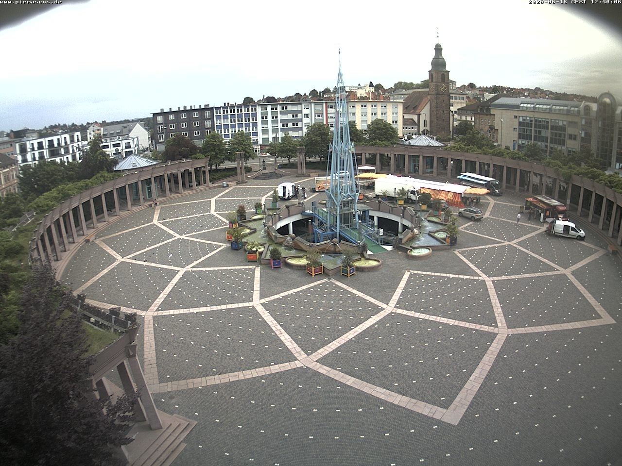 Archiv Foto Webcam Blick auf Exerzierplatz in Pirmasens (Rheinland-Pfalz)