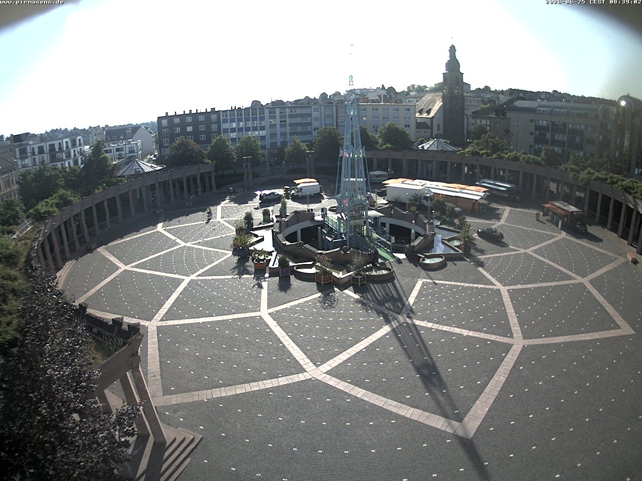 Archiv Foto Webcam Blick auf Exerzierplatz in Pirmasens (Rheinland-Pfalz)