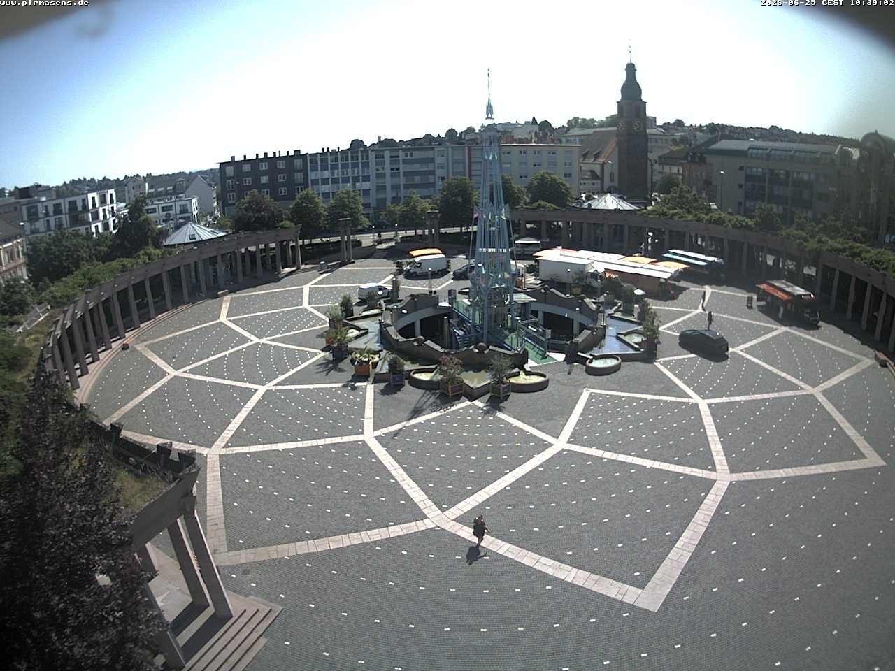 Archiv Foto Webcam Blick auf Exerzierplatz in Pirmasens (Rheinland-Pfalz)