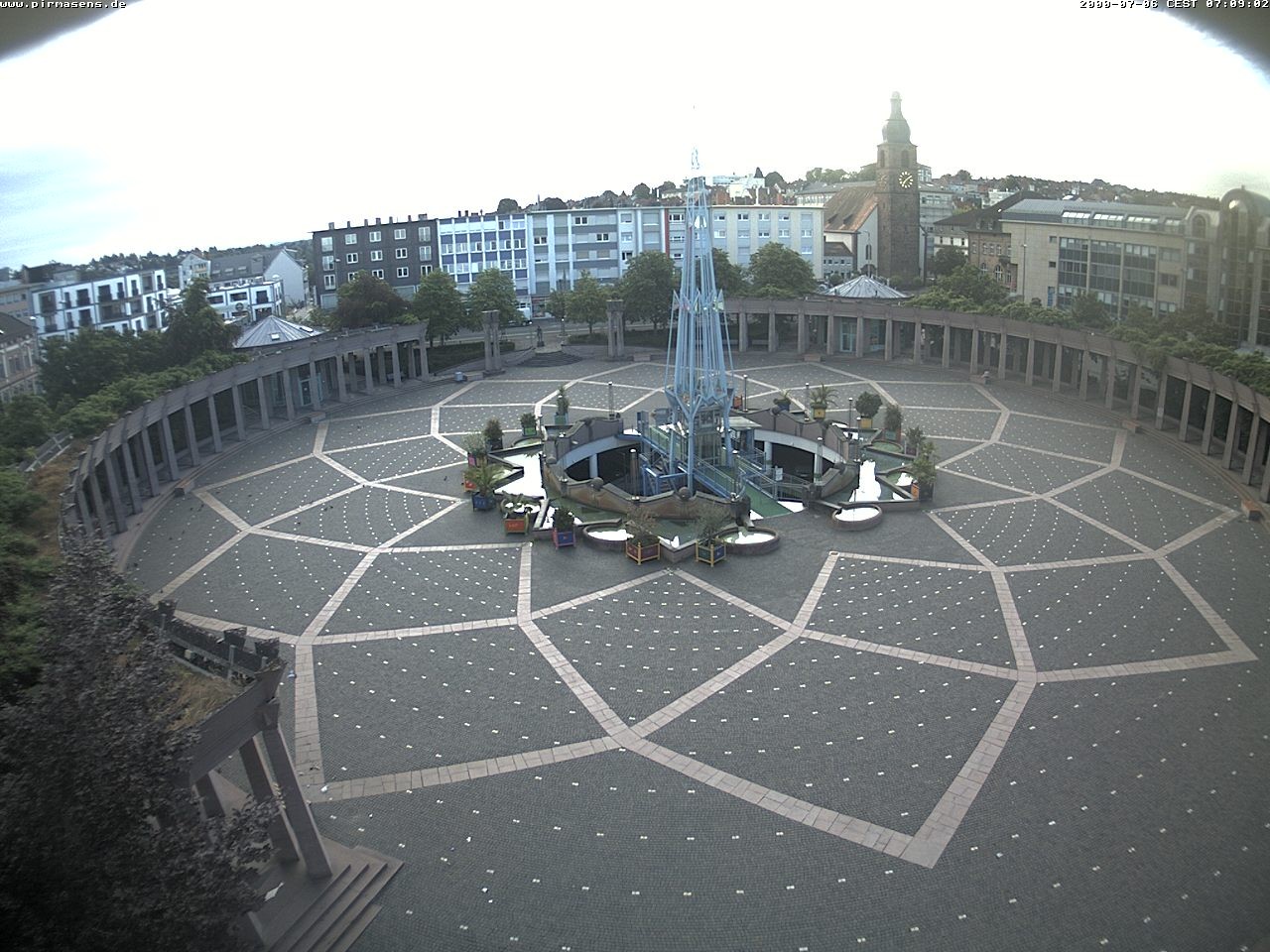 Archiv Foto Webcam Blick auf Exerzierplatz in Pirmasens (Rheinland-Pfalz)