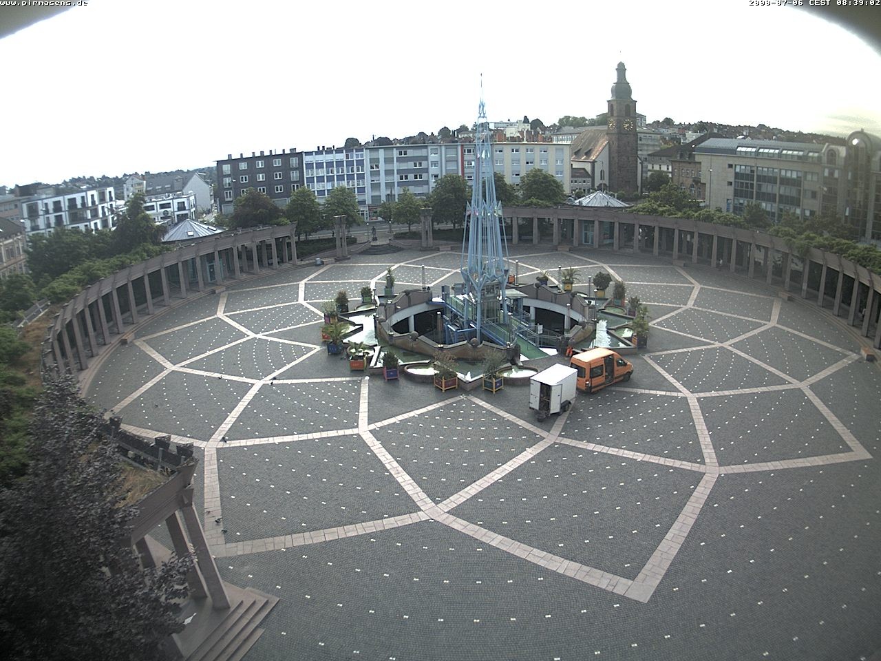 Archiv Foto Webcam Blick auf Exerzierplatz in Pirmasens (Rheinland-Pfalz)