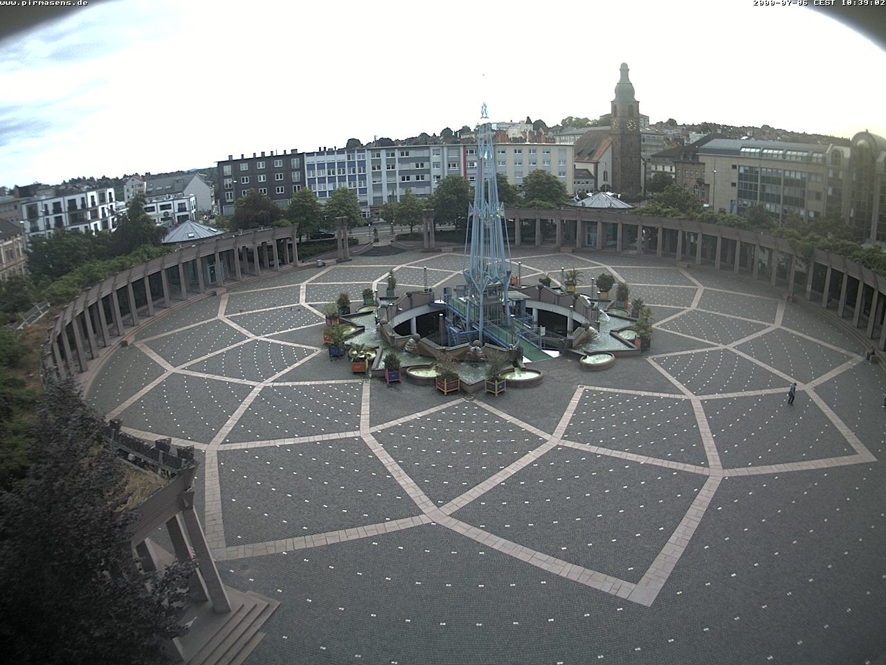 Archiv Foto Webcam Blick auf Exerzierplatz in Pirmasens (Rheinland-Pfalz)