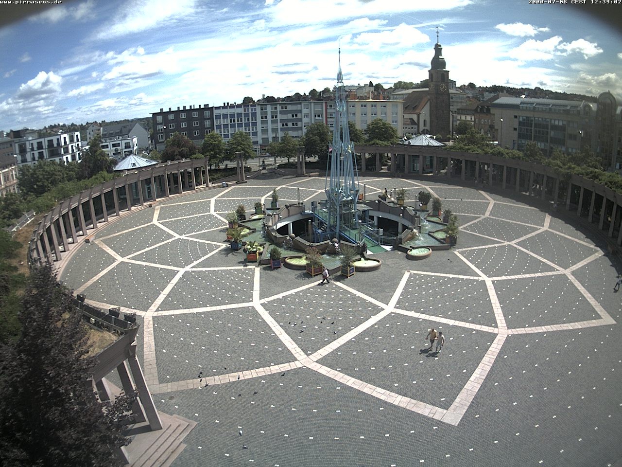 Archiv Foto Webcam Blick auf Exerzierplatz in Pirmasens (Rheinland-Pfalz)