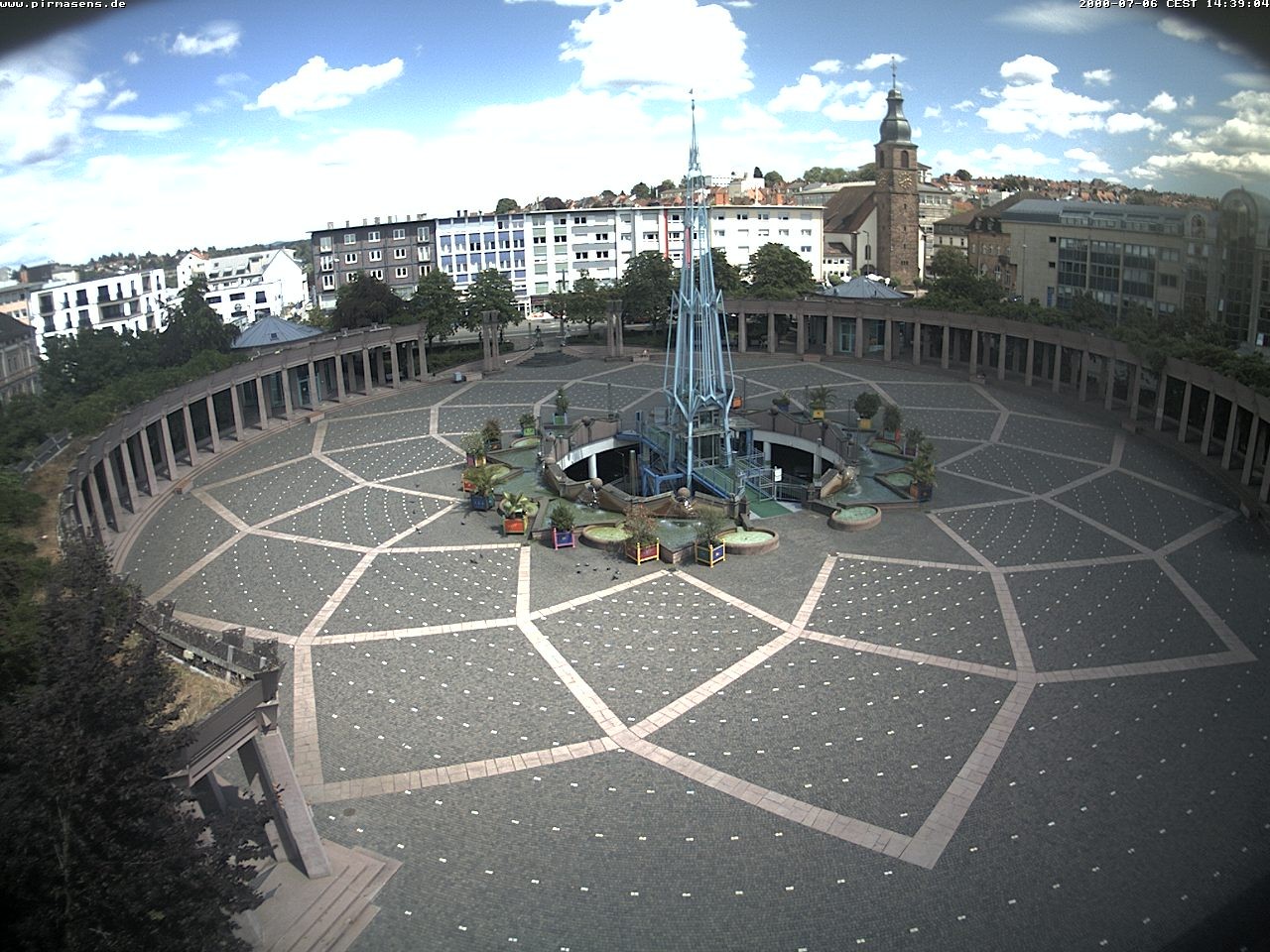 Archiv Foto Webcam Blick auf Exerzierplatz in Pirmasens (Rheinland-Pfalz)