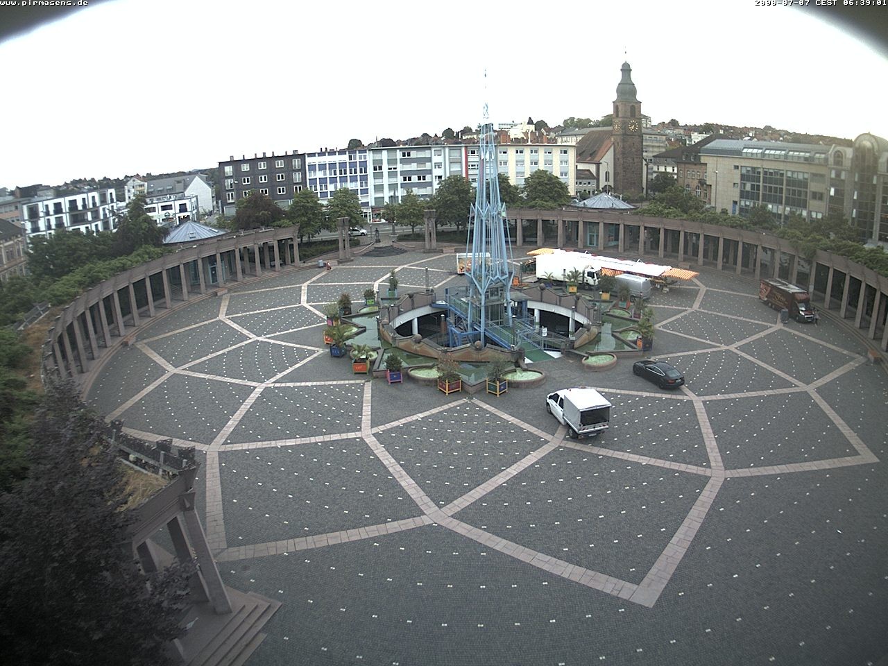 Archiv Foto Webcam Blick auf Exerzierplatz in Pirmasens (Rheinland-Pfalz)