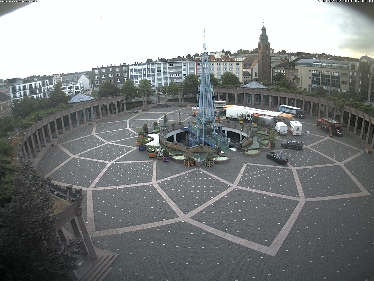 Archiv Foto Webcam Blick auf Exerzierplatz in Pirmasens (Rheinland-Pfalz)