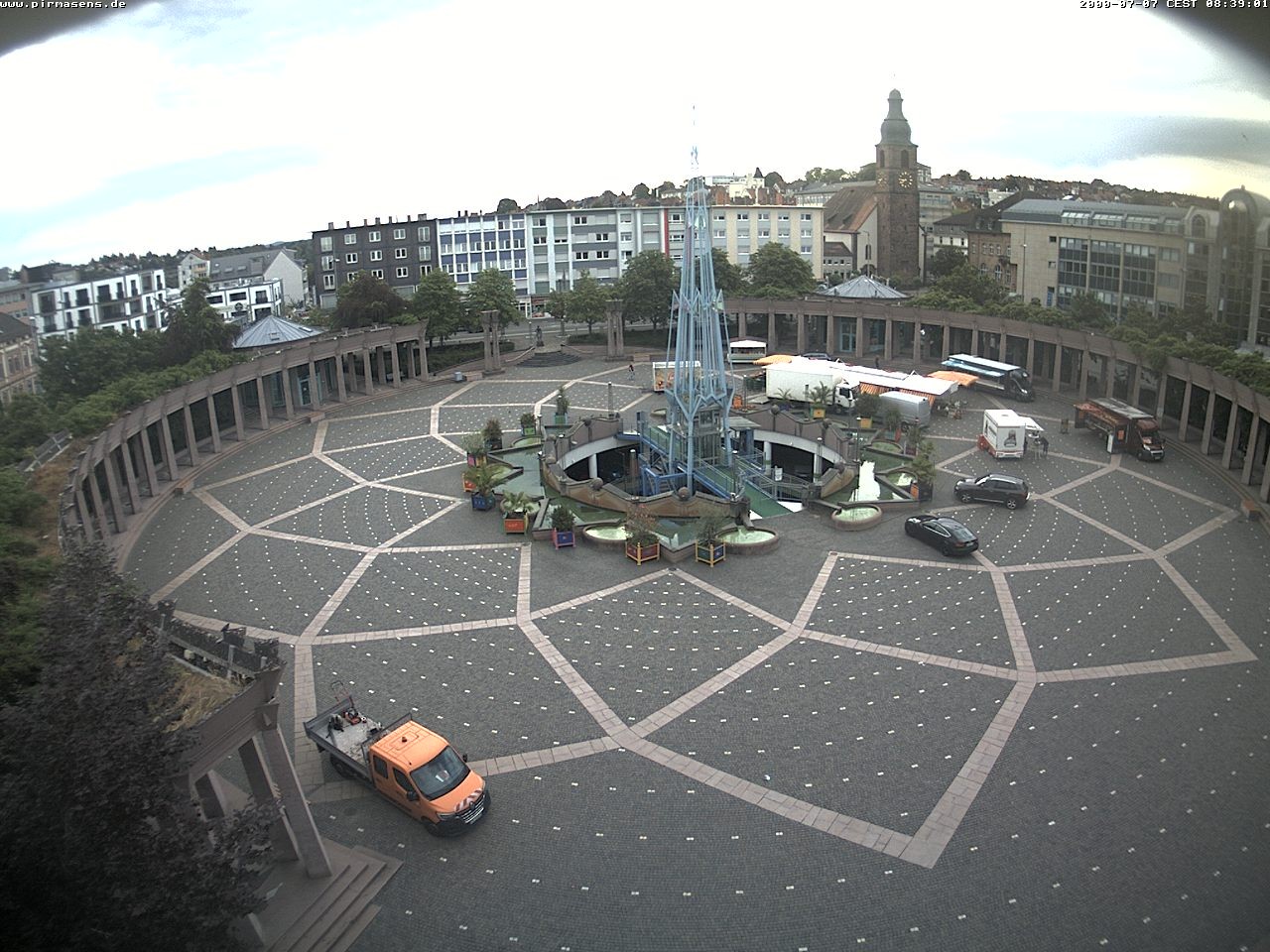 Archiv Foto Webcam Blick auf Exerzierplatz in Pirmasens (Rheinland-Pfalz)