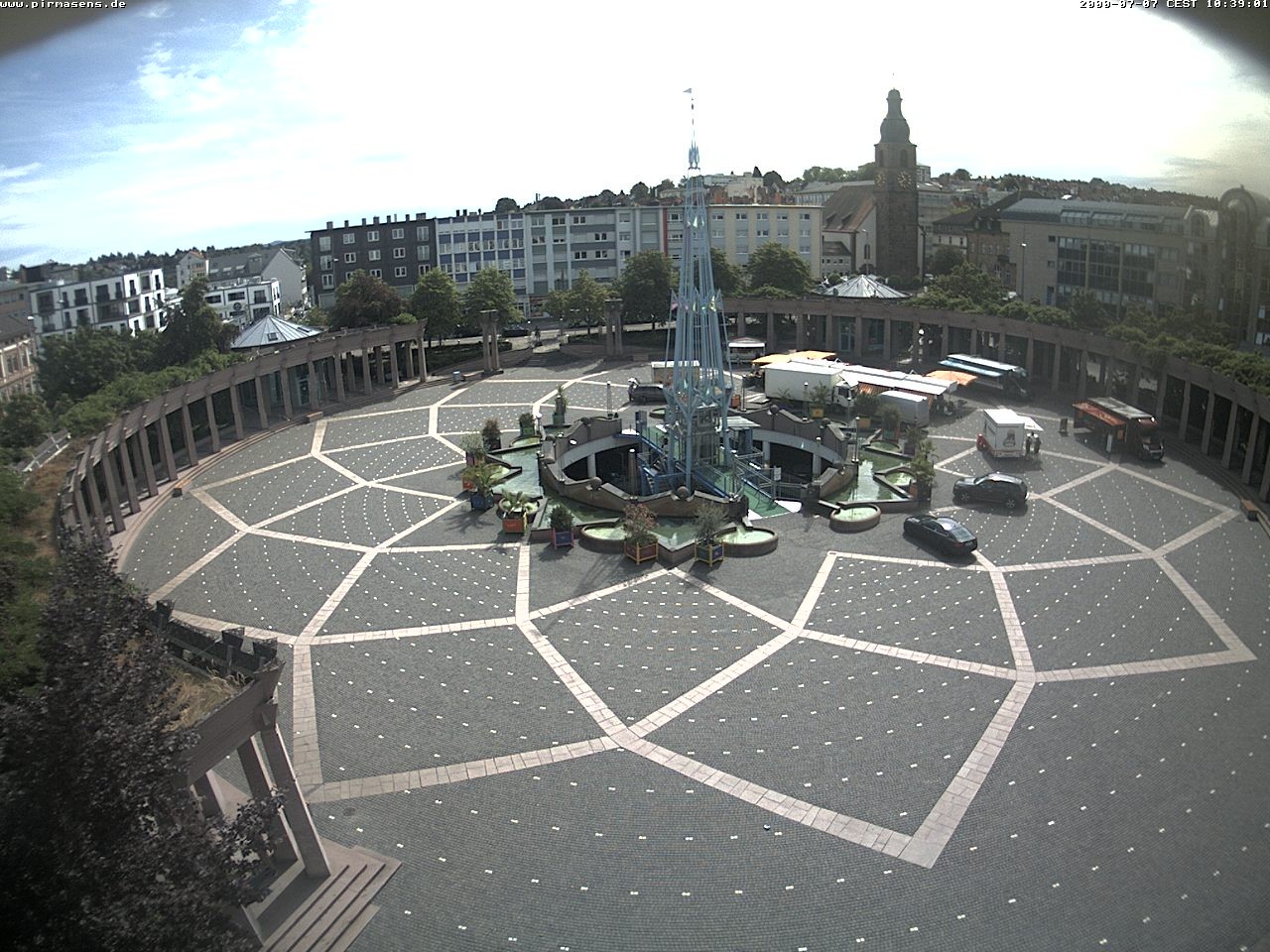 Archiv Foto Webcam Blick auf Exerzierplatz in Pirmasens (Rheinland-Pfalz)