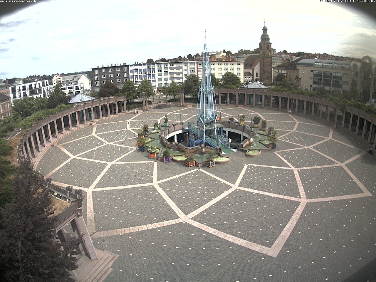 Archiv Foto Webcam Blick auf Exerzierplatz in Pirmasens (Rheinland-Pfalz)