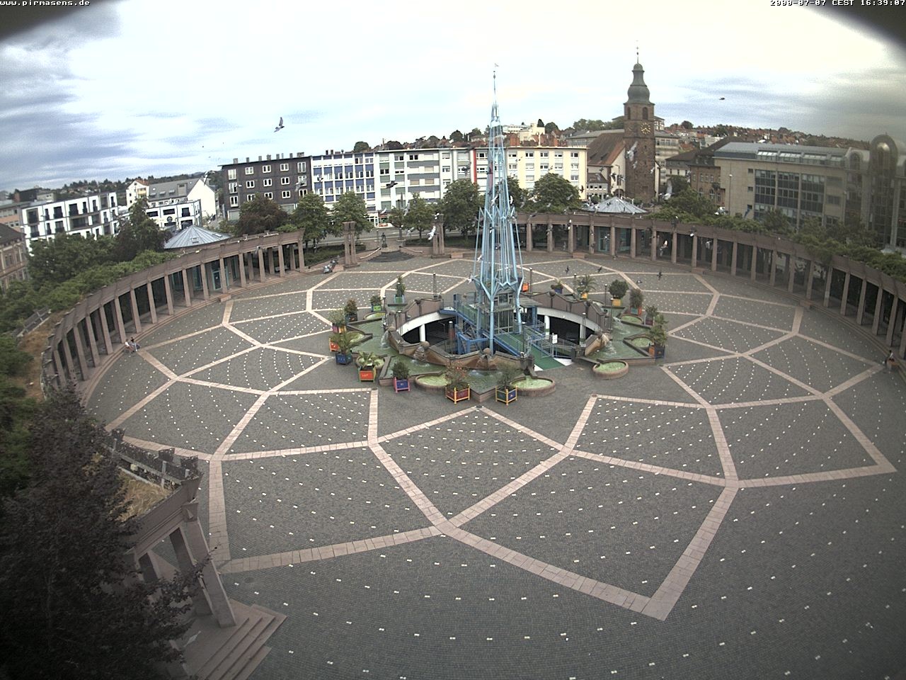 Archiv Foto Webcam Blick auf Exerzierplatz in Pirmasens (Rheinland-Pfalz)