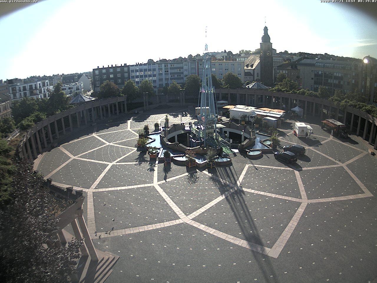 Archiv Foto Webcam Blick auf Exerzierplatz in Pirmasens (Rheinland-Pfalz)