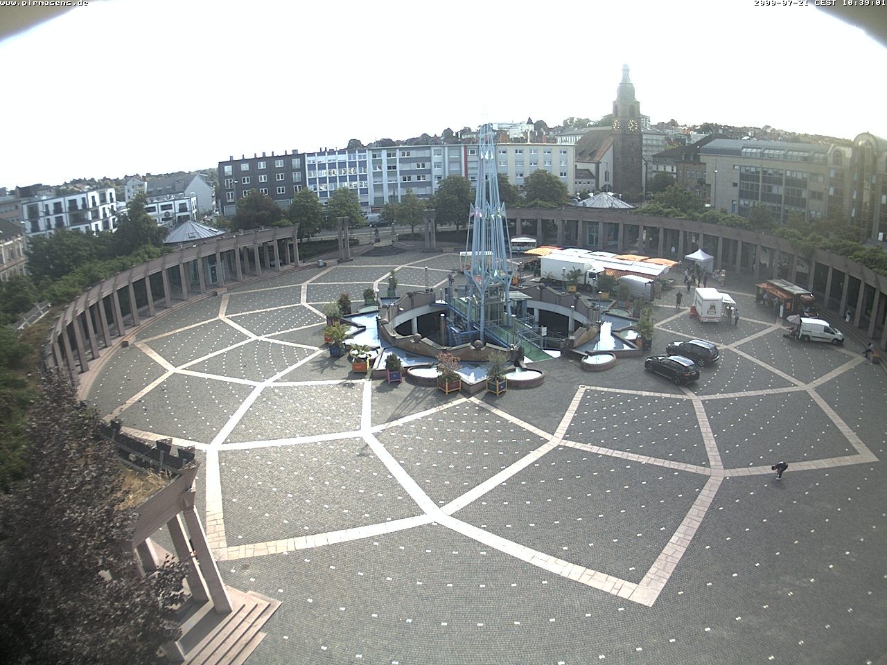 Archiv Foto Webcam Blick auf Exerzierplatz in Pirmasens (Rheinland-Pfalz)