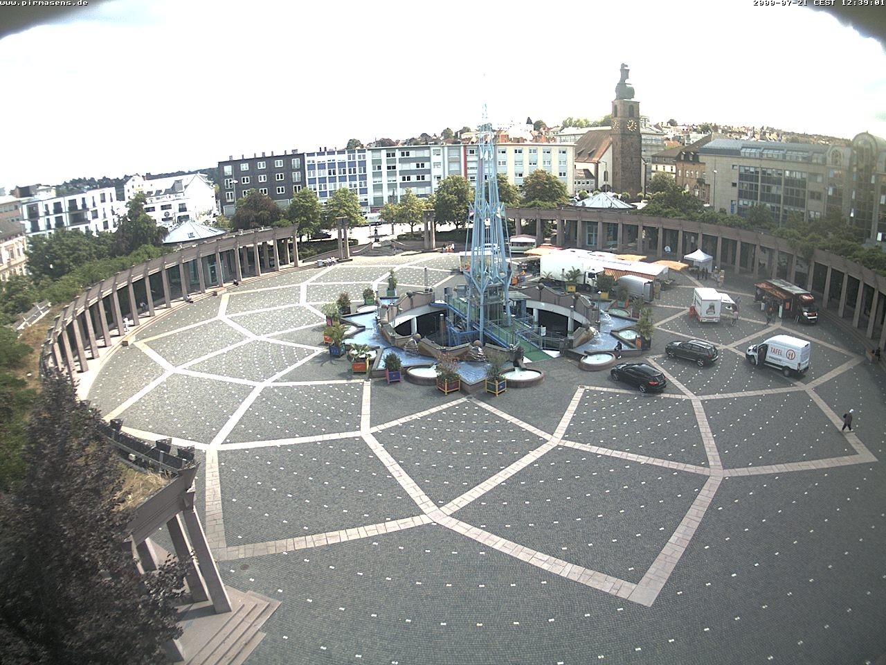 Archiv Foto Webcam Blick auf Exerzierplatz in Pirmasens (Rheinland-Pfalz)