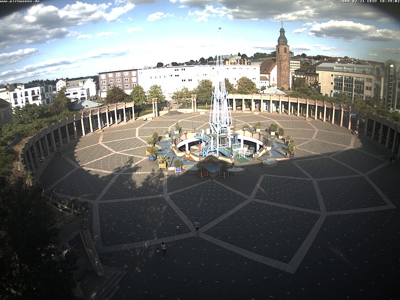 Archiv Foto Webcam Blick auf Exerzierplatz in Pirmasens (Rheinland-Pfalz)