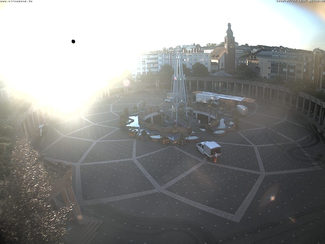 Archiv Foto Webcam Blick auf Exerzierplatz in Pirmasens (Rheinland-Pfalz)