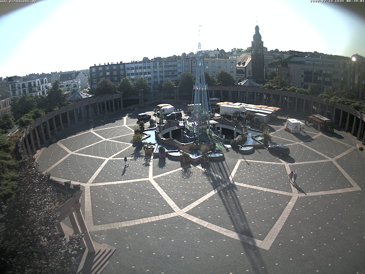 Archiv Foto Webcam Blick auf Exerzierplatz in Pirmasens (Rheinland-Pfalz)