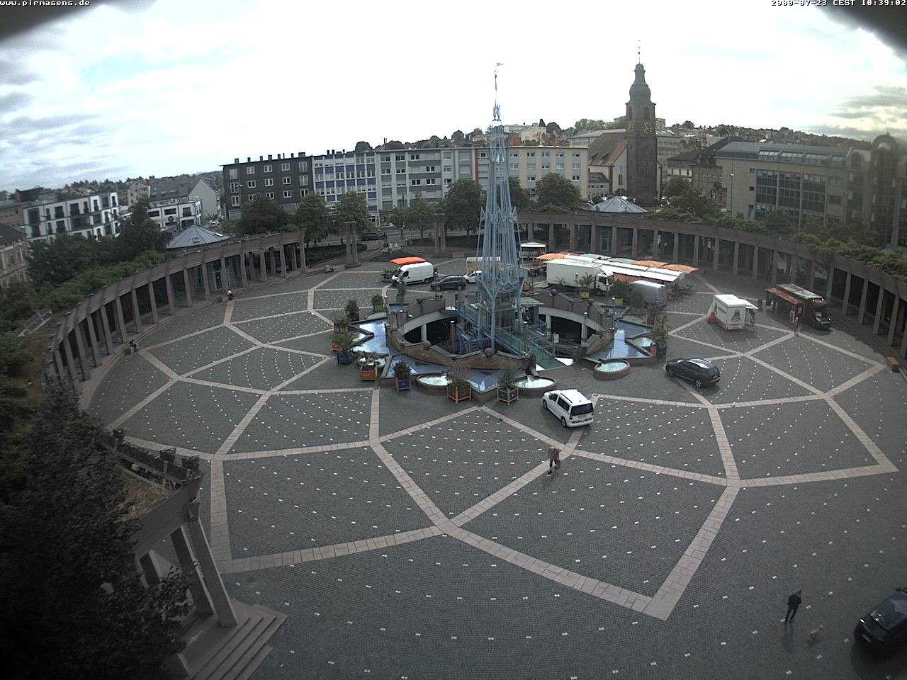 Archiv Foto Webcam Blick auf Exerzierplatz in Pirmasens (Rheinland-Pfalz)