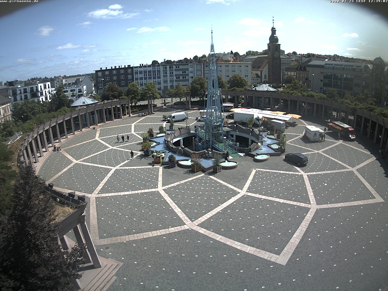 Archiv Foto Webcam Blick auf Exerzierplatz in Pirmasens (Rheinland-Pfalz)