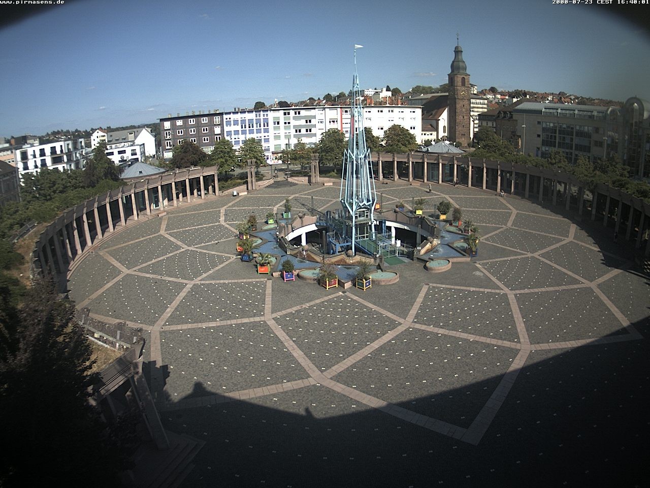Archiv Foto Webcam Blick auf Exerzierplatz in Pirmasens (Rheinland-Pfalz)