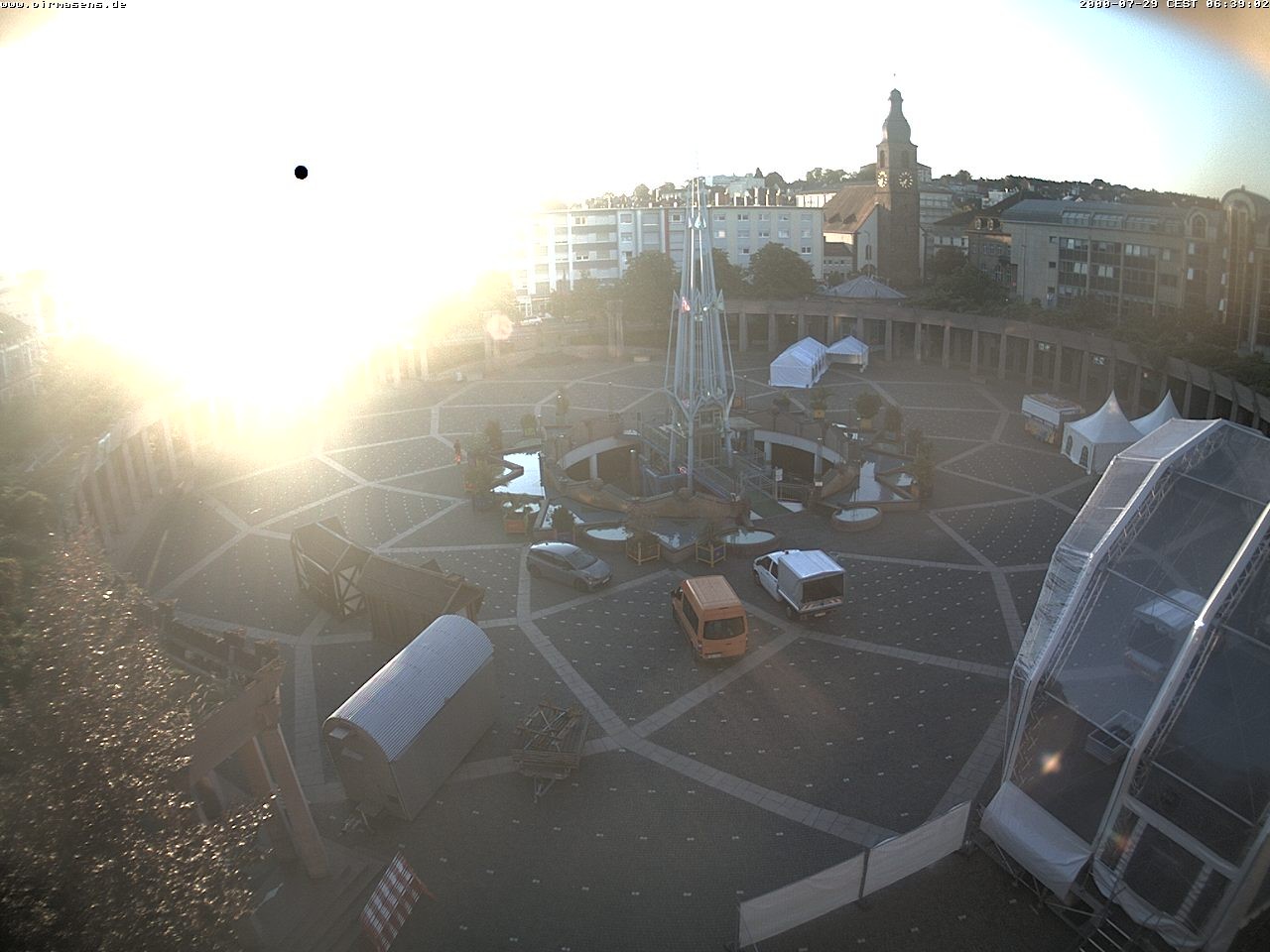 Archiv Foto Webcam Blick auf Exerzierplatz in Pirmasens (Rheinland-Pfalz)