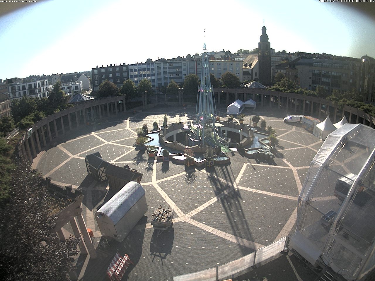 Archiv Foto Webcam Blick auf Exerzierplatz in Pirmasens (Rheinland-Pfalz)