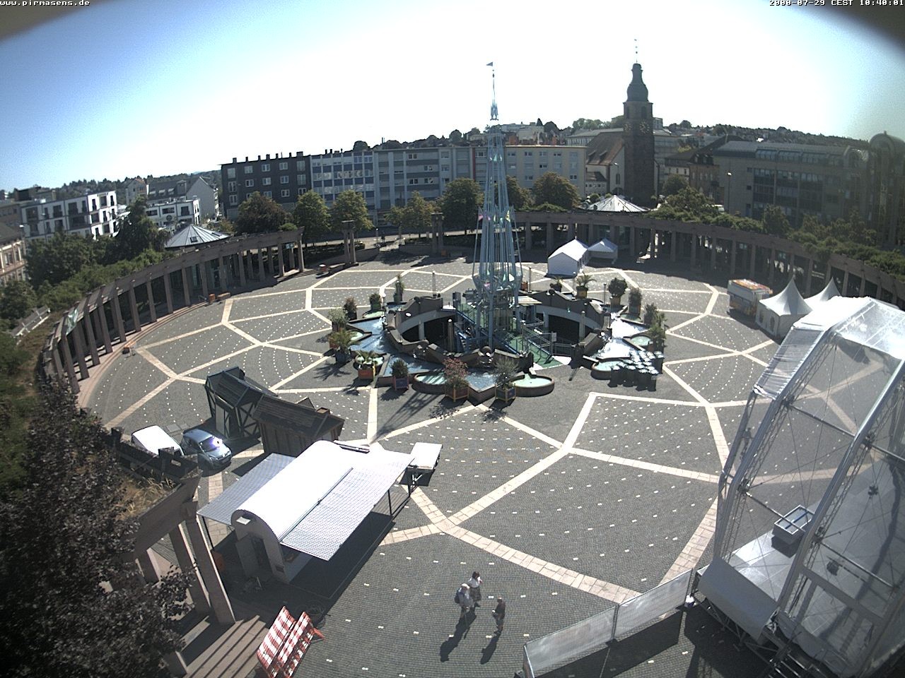 Archiv Foto Webcam Blick auf Exerzierplatz in Pirmasens (Rheinland-Pfalz)