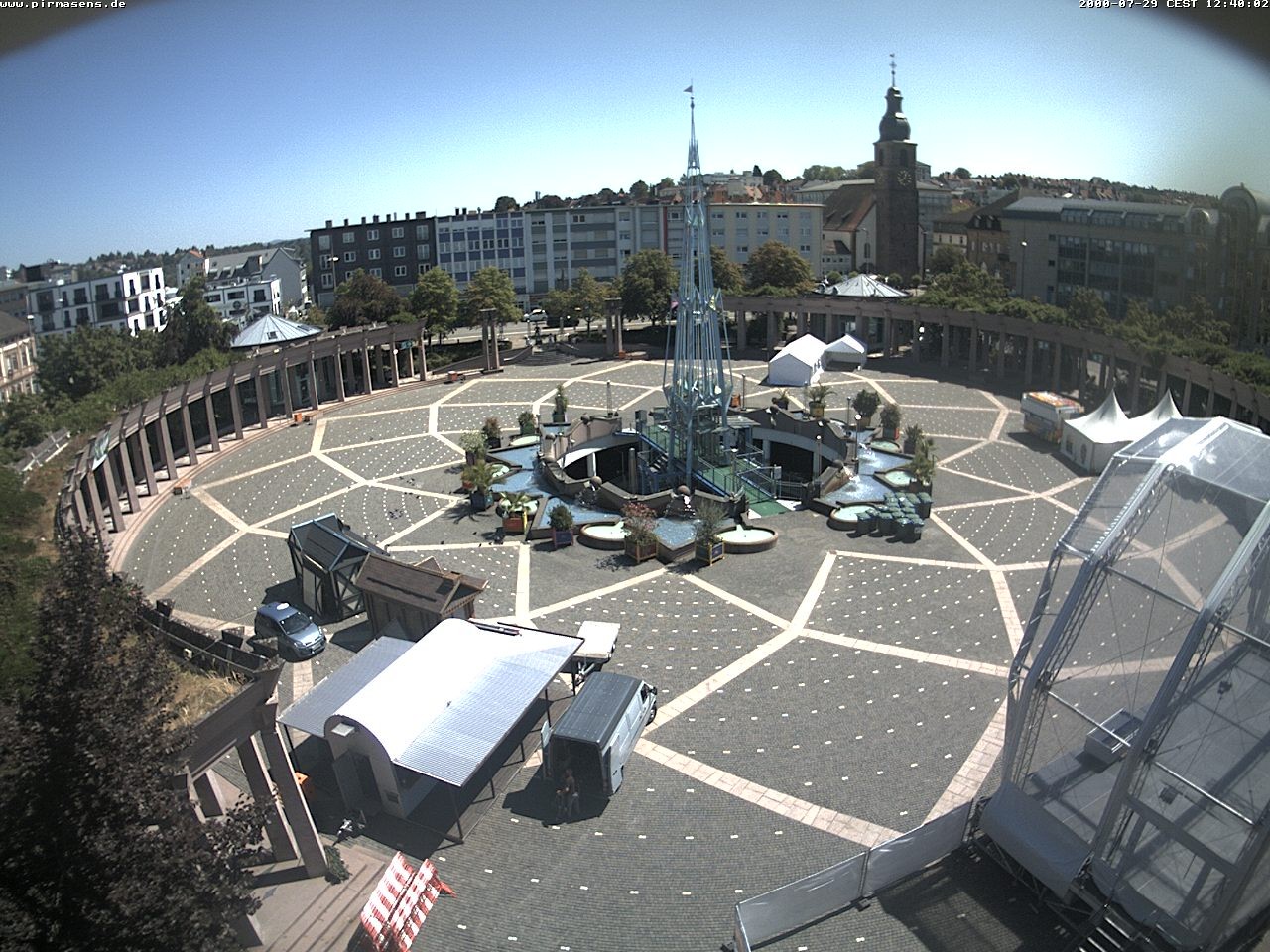 Archiv Foto Webcam Blick auf Exerzierplatz in Pirmasens (Rheinland-Pfalz)