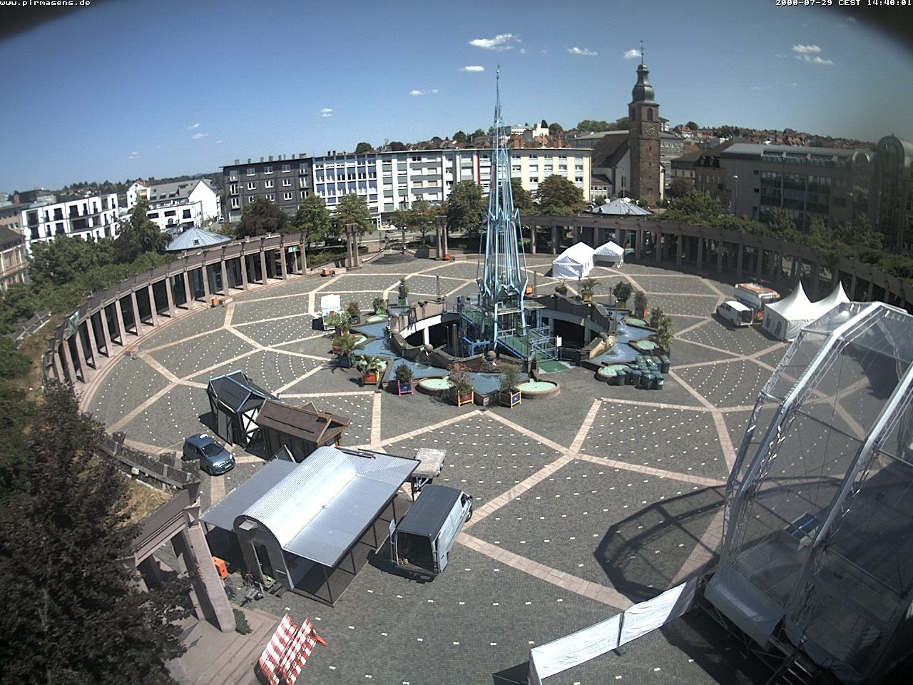 Archiv Foto Webcam Blick auf Exerzierplatz in Pirmasens (Rheinland-Pfalz)
