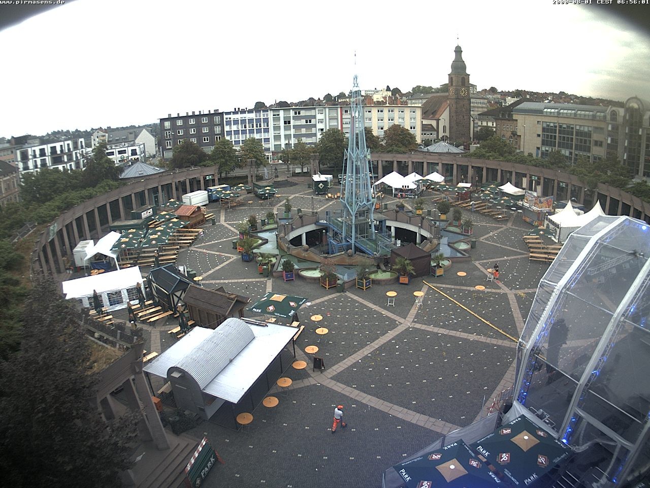Archiv Foto Webcam Blick auf Exerzierplatz in Pirmasens (Rheinland-Pfalz)