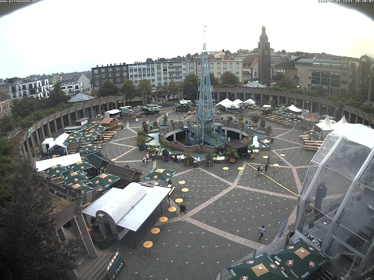 Archiv Foto Webcam Blick auf Exerzierplatz in Pirmasens (Rheinland-Pfalz)