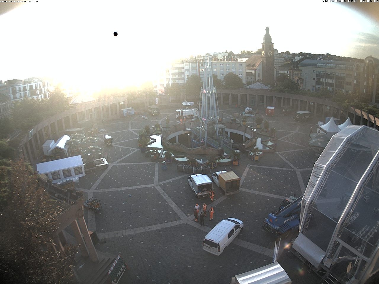 Archiv Foto Webcam Blick auf Exerzierplatz in Pirmasens (Rheinland-Pfalz)