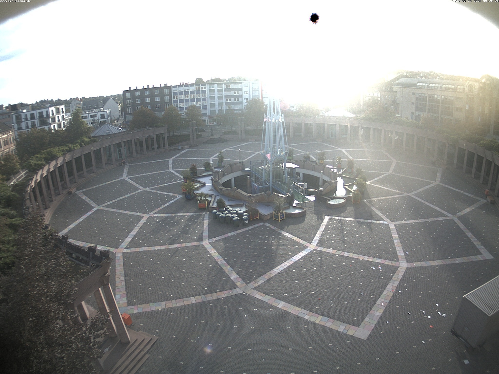 Archiv Foto Webcam Blick auf den Exerzierplatz in Pirmasens (Rheinland-Pfalz)