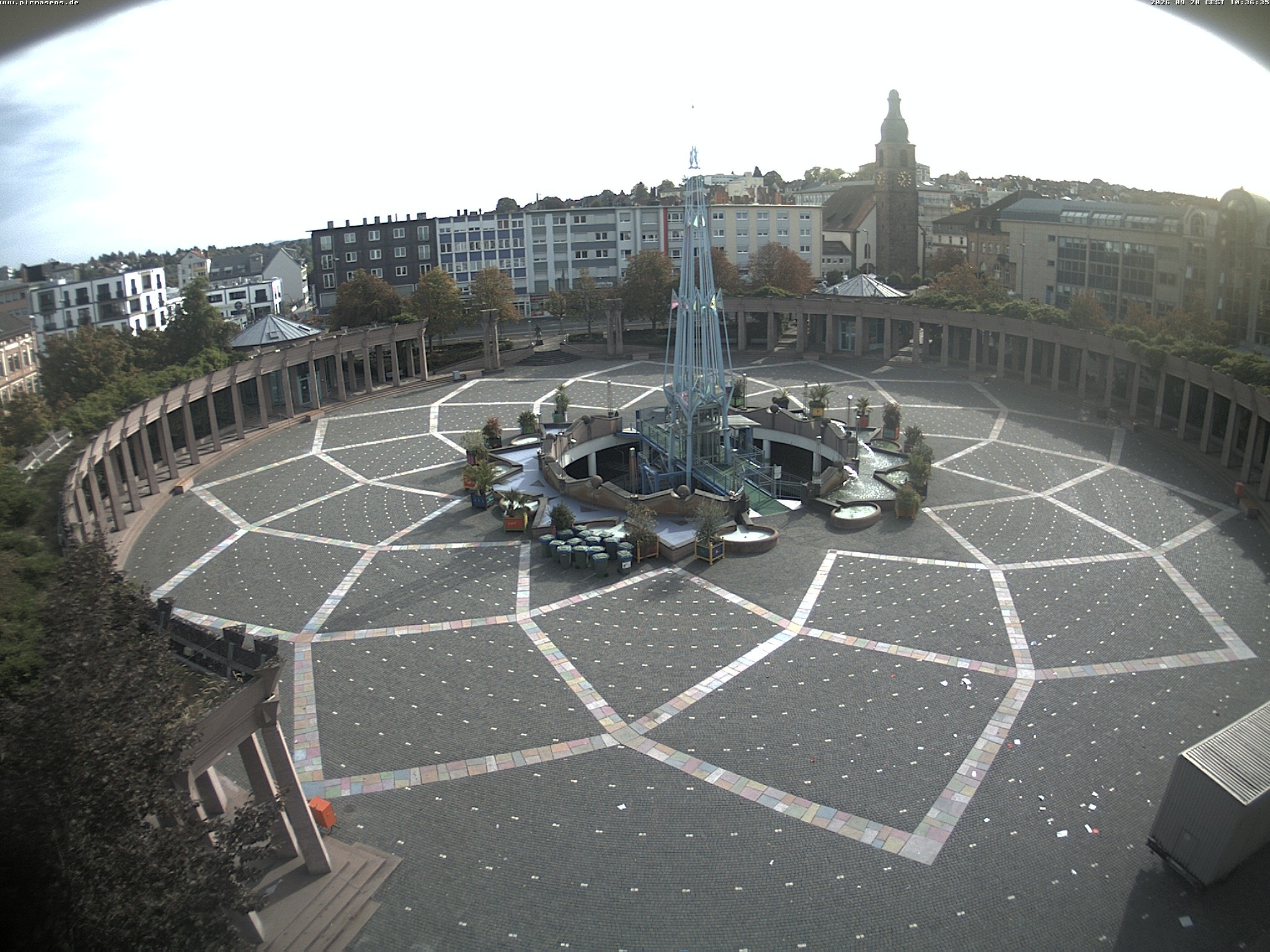 Archiv Foto Webcam Blick auf den Exerzierplatz in Pirmasens (Rheinland-Pfalz)